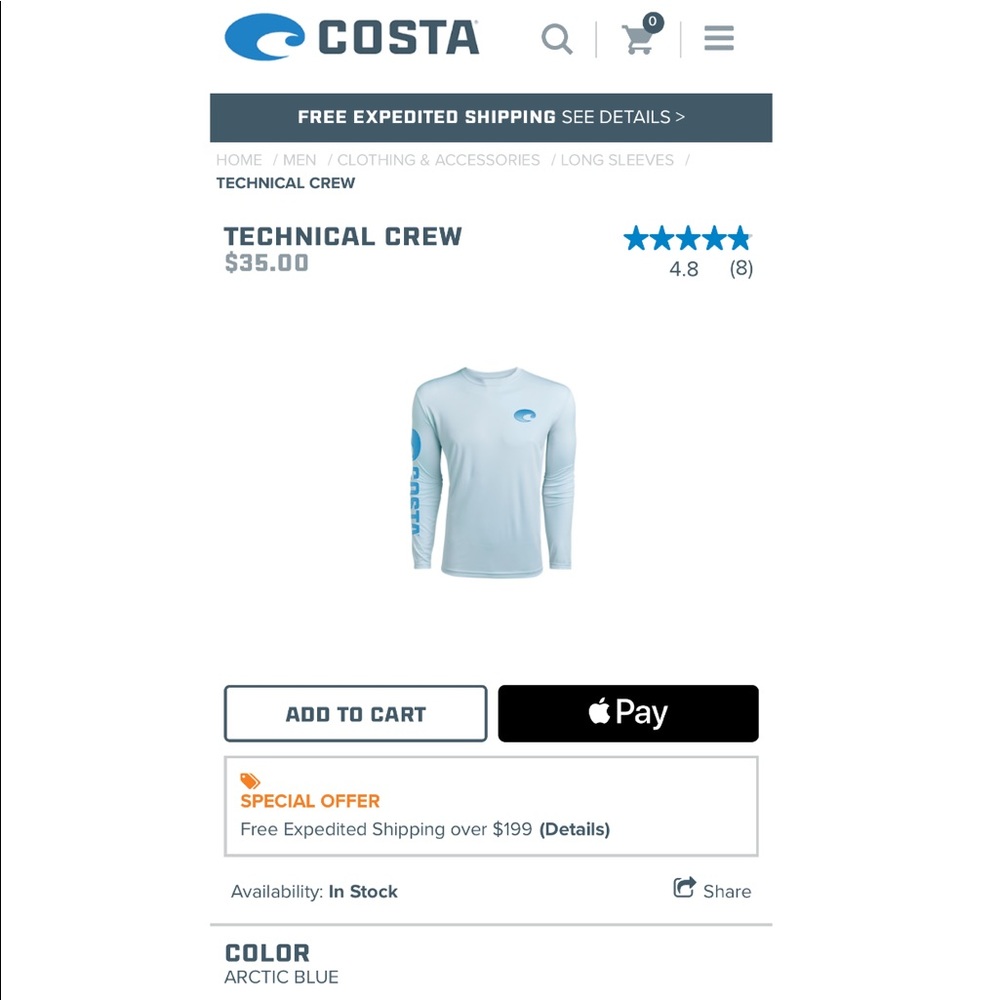 Costa Shirt
